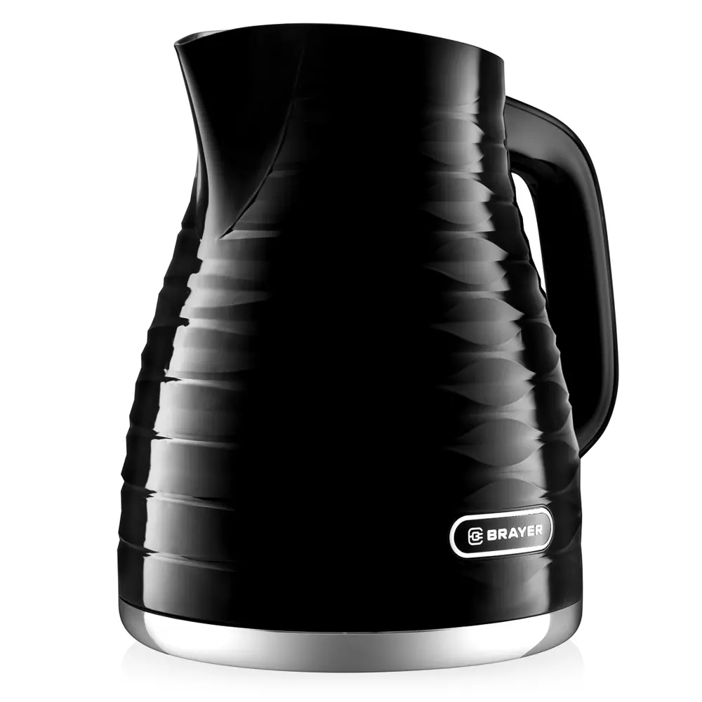Фото 2 Электрический чайник Brayer Br1057bk 1.7 л пластик цвет черный Фото 2 Электрический чайник Brayer Br1057bk 1.7 л пластик цвет черный