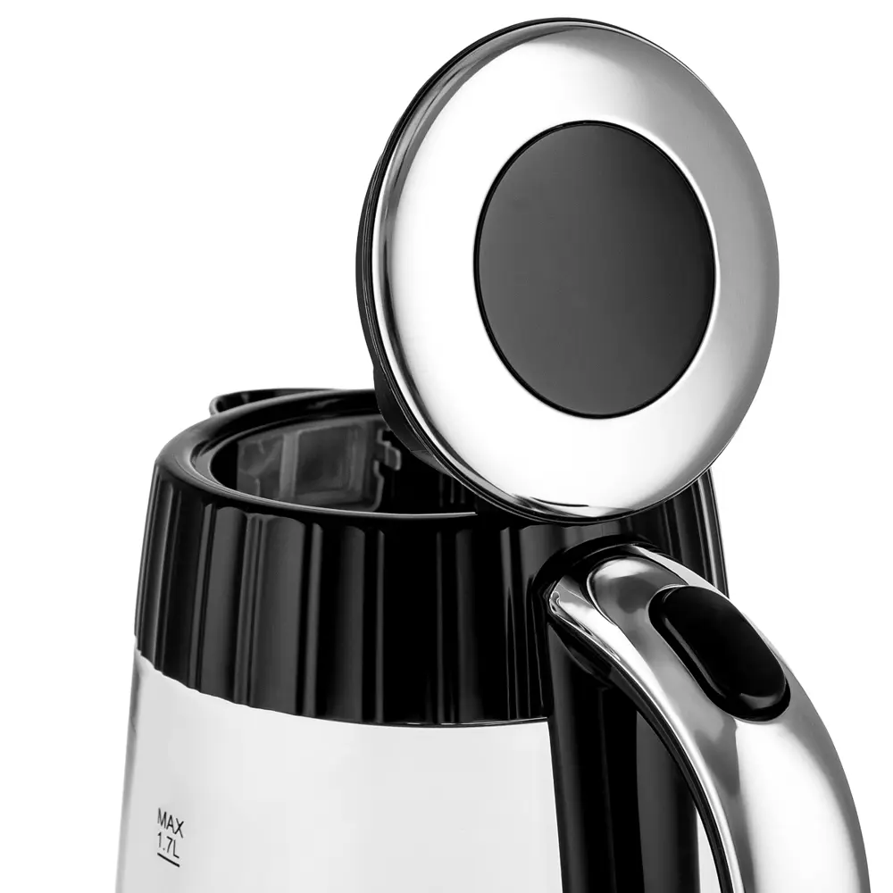 Фото 23 Чайник 1.7 л Brayer BR1075 стекло цвет черный Фото 23 Чайник 1.7 л Brayer BR1075 стекло цвет черный