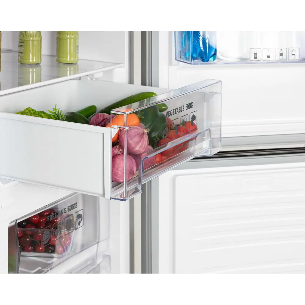 Фото 5 Отдельностоящий холодильник Nordfrost NRB 154 R 57.4x203.4 см цвет красный Фото 5 Отдельностоящий холодильник Nordfrost NRB 154 R 57.4x203.4 см цвет красный