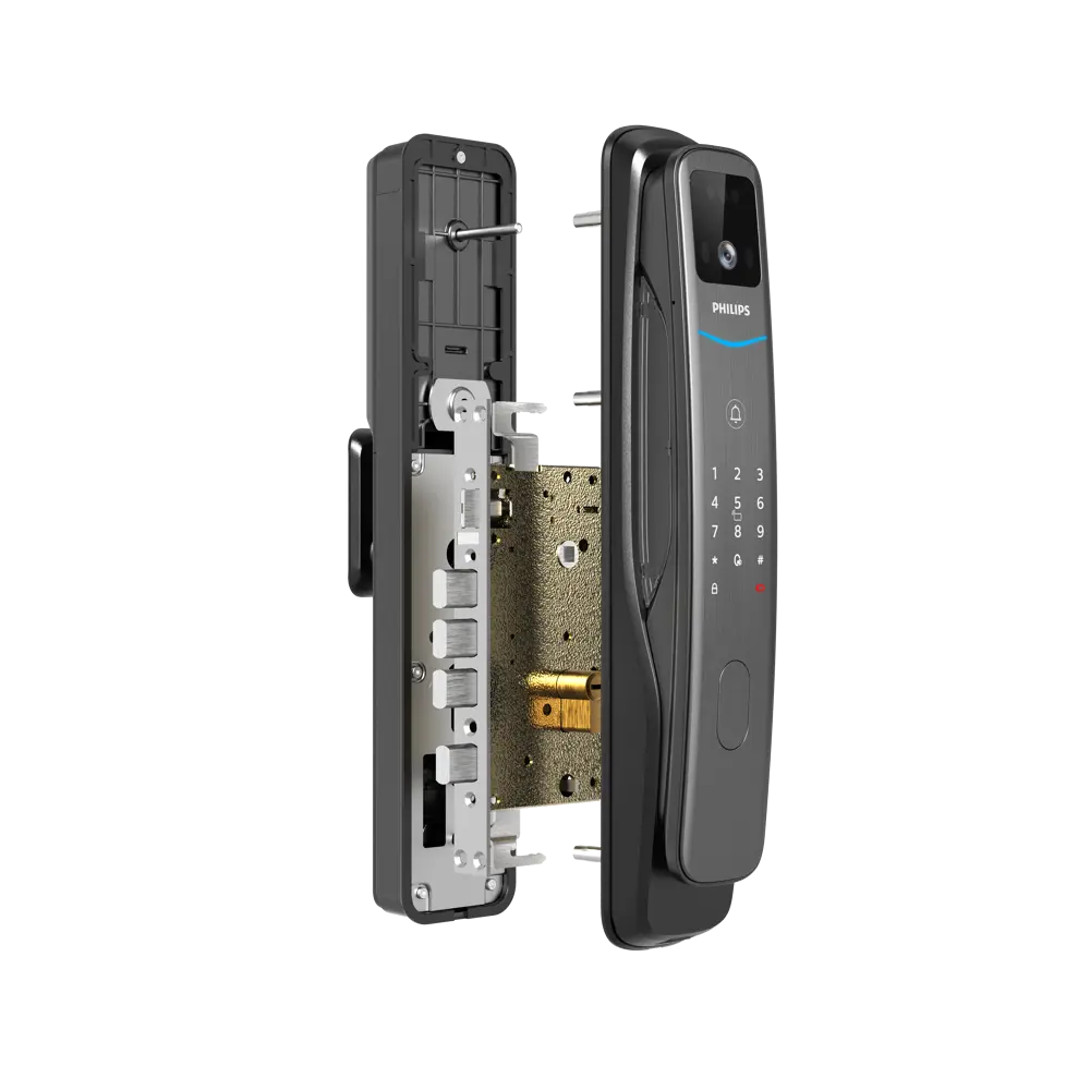 Фото 4 Электронный замок Philips DDL702-FVP 670 мм черный Фото 4 Электронный замок Philips DDL702-FVP 670 мм черный