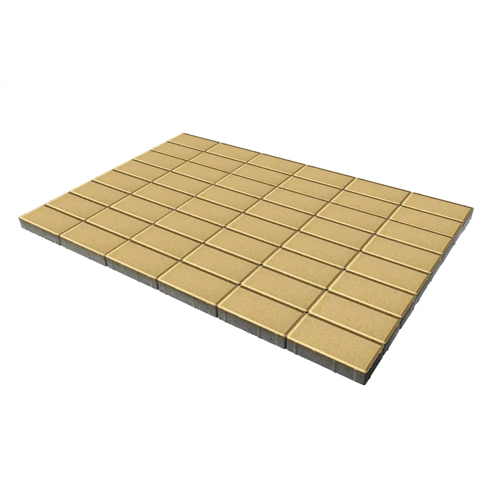 Фото 6 Плитка тротуарная Braer 200x100x40мм комплект 5 паллет 97.2м² цвет песочный с доставкой и выгрузкой манипулятором Фото 6 Плитка тротуарная Braer 200x100x40мм комплект 5 паллет 97.2м² цвет песочный с доставкой и выгрузкой манипулятором