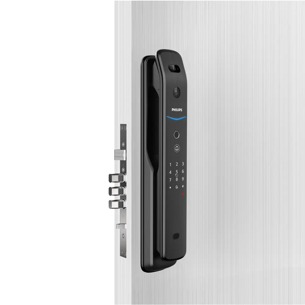 Фото Умный замок Philips DDL709-FVP-7HWS пуш-пулл с распознаванием лица