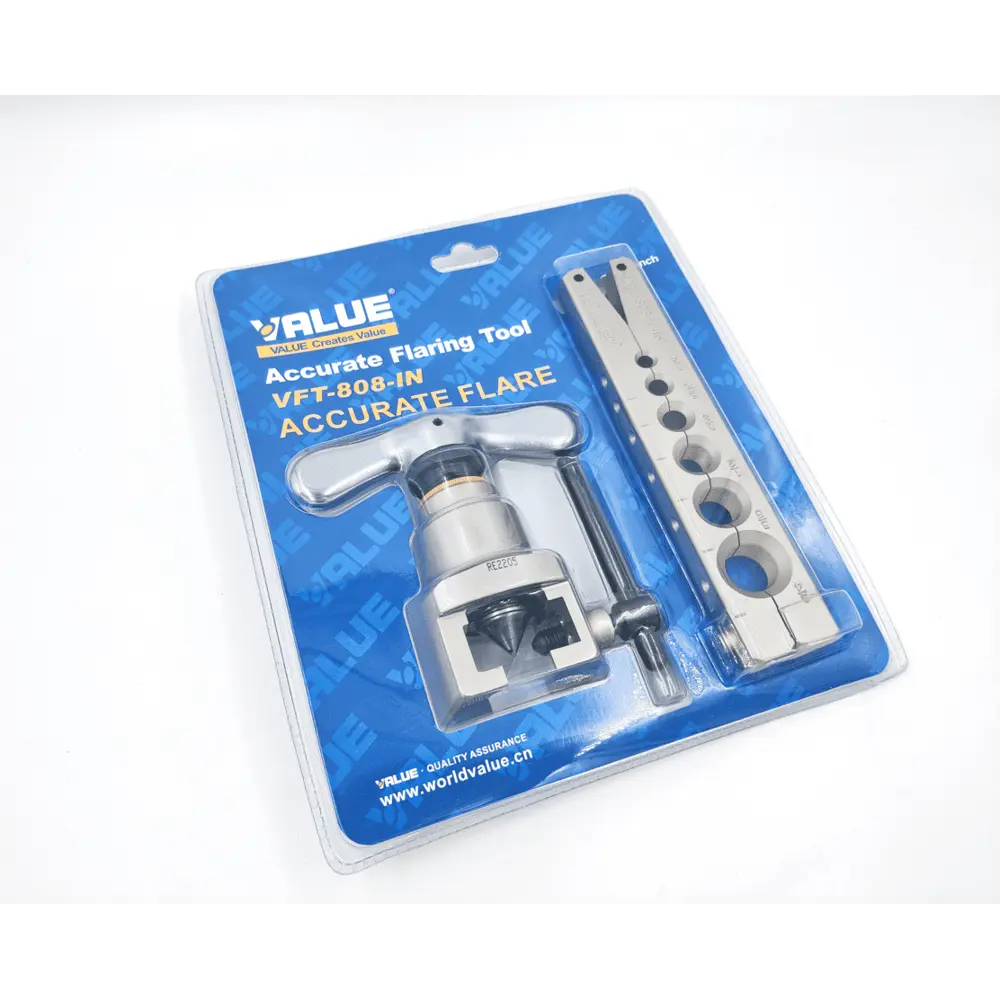Фото 8 Вальцовка эксцентриковая Value VFT-808-I-N 1/4 дюйма - 3/4 дюйма Фото 8 Вальцовка эксцентриковая Value VFT-808-I-N 1/4 дюйма - 3/4 дюйма