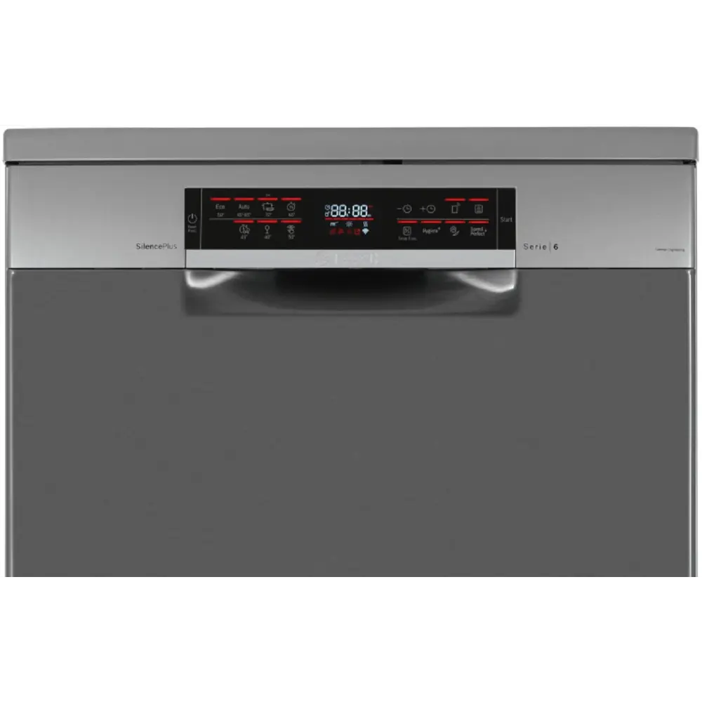 Фото 9 Встраиваемая посудомоечная машина Bosch SMS6EMI65Q 60 см 7 программ цвет серый / серебристый Фото 9 Встраиваемая посудомоечная машина Bosch SMS6EMI65Q 60 см 7 программ цвет серый / серебристый