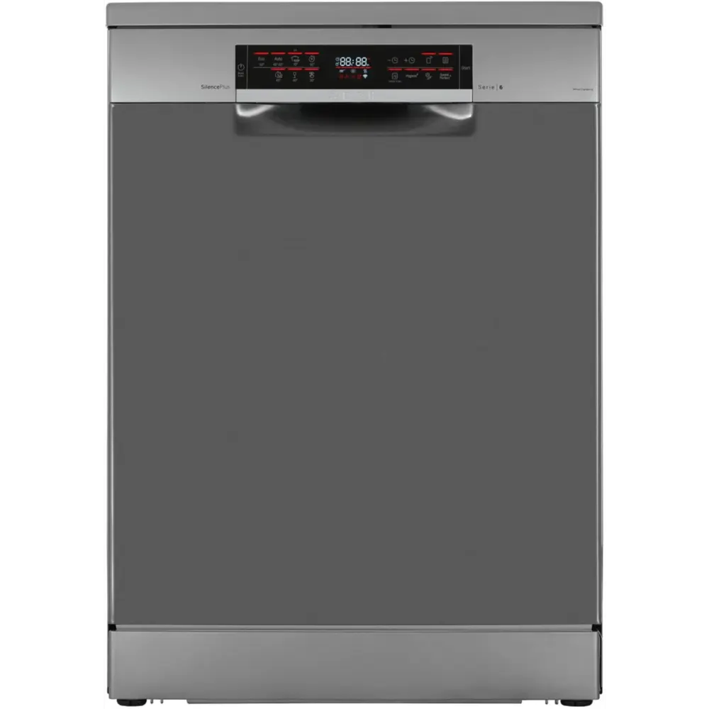 Фото 4 Встраиваемая посудомоечная машина Bosch SMS6EMI65Q 60 см 7 программ цвет серый / серебристый Фото 4 Встраиваемая посудомоечная машина Bosch SMS6EMI65Q 60 см 7 программ цвет серый / серебристый