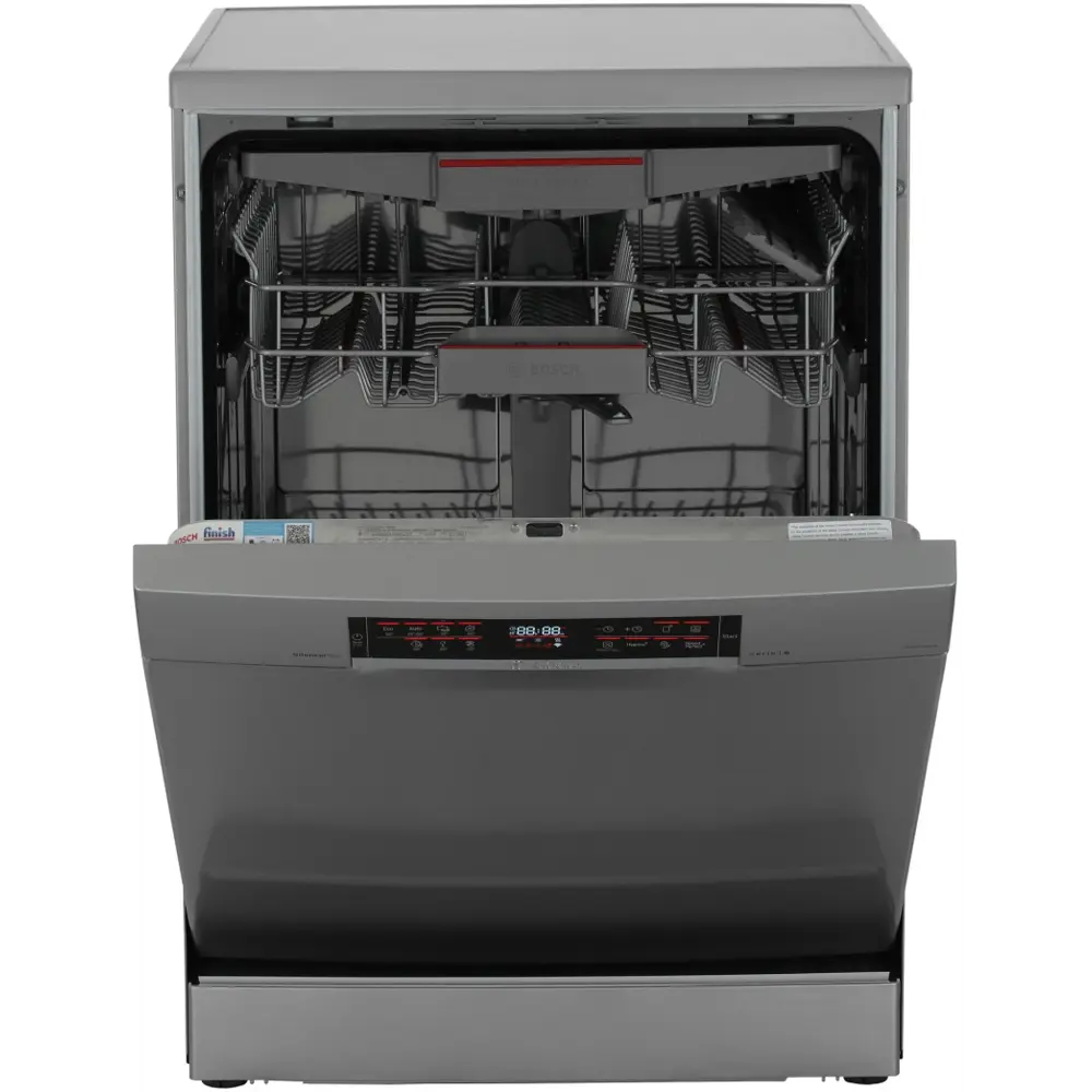 Фото Встраиваемая посудомоечная машина Bosch SMS6EMI65Q 60 см 7 программ цвет серый / серебристый Фото Встраиваемая посудомоечная машина Bosch SMS6EMI65Q 60 см 7 программ цвет серый / серебристый