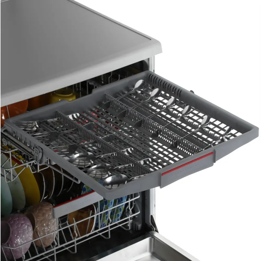 Фото 12 Встраиваемая посудомоечная машина Bosch SMS6EMI65Q 60 см 7 программ цвет серый / серебристый Фото 12 Встраиваемая посудомоечная машина Bosch SMS6EMI65Q 60 см 7 программ цвет серый / серебристый