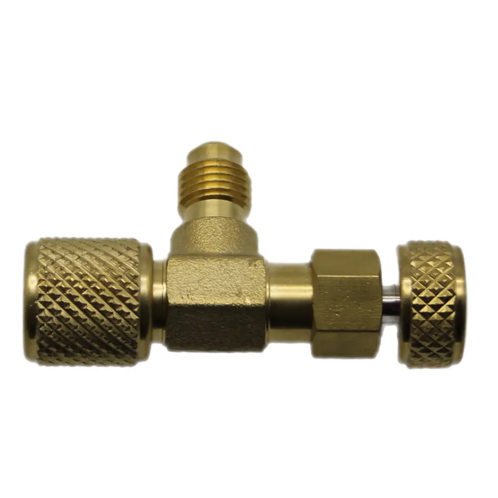 Фото Вентиль Value VVO-2 с нажимом на ниппель 5/16"x1/4" SAE гайка-штуцер