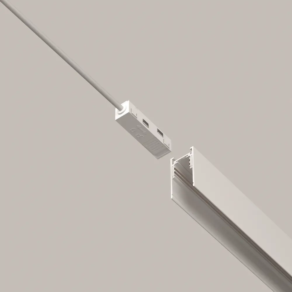 Фото 3 Ввод питания для шинопровода Voltega цвет белый Фото 3 Ввод питания для шинопровода Voltega цвет белый