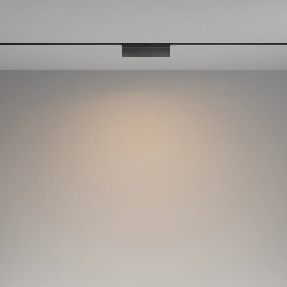 Фото 2 Трековый светильник линейный Voltega Basis Twist 120° светодиодный 12 Вт магнитный 780 лм цвет черный регулируемый белый свет Фото 2 Трековый светильник линейный Voltega Basis Twist 120° светодиодный 12 Вт магнитный 780 лм цвет черный регулируемый белый свет