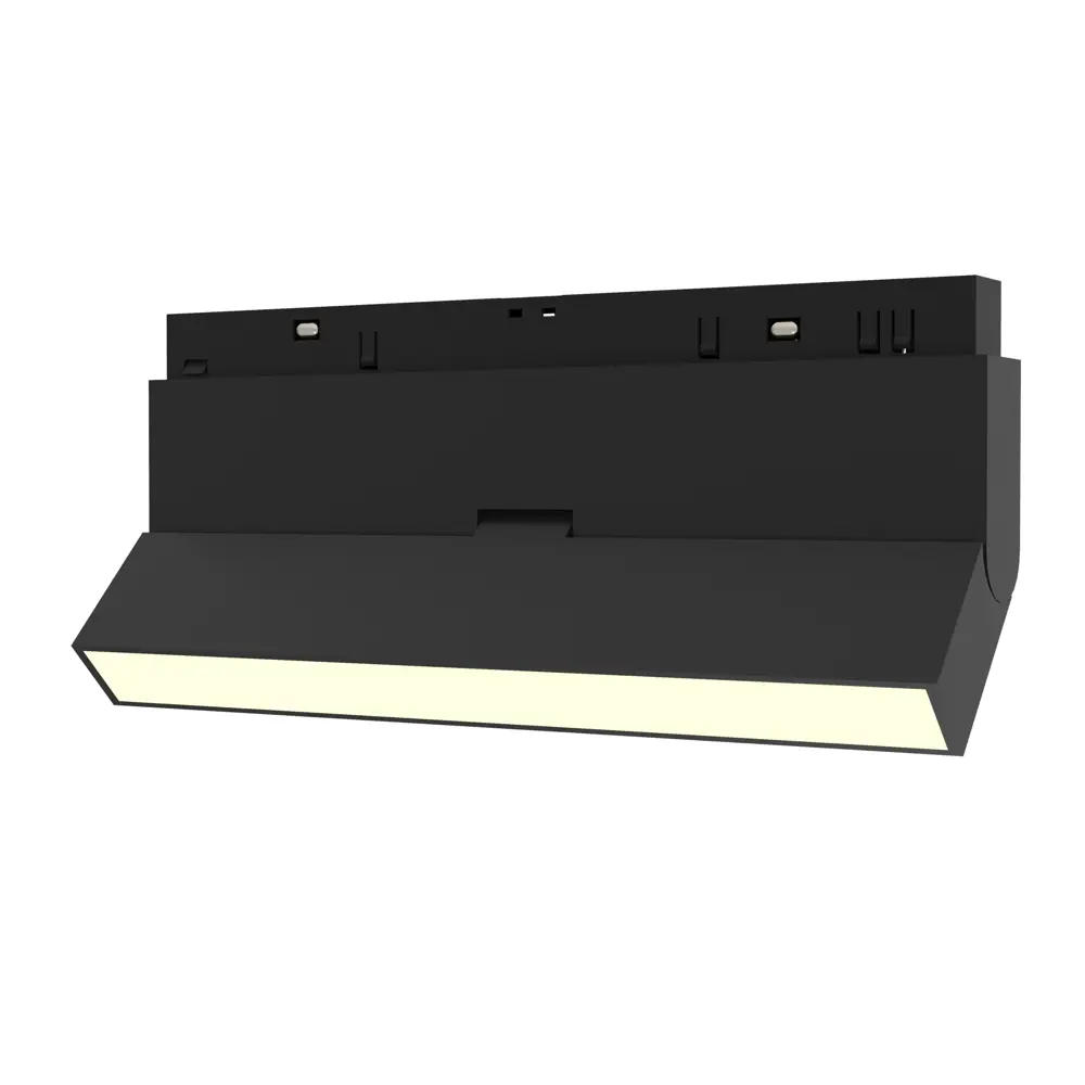 Фото Трековый светильник линейный Voltega Basis Twist светодиодный 12 Вт магнитный цвет черный теплый белый свет Фото Трековый светильник линейный Voltega Basis Twist светодиодный 12 Вт магнитный цвет черный теплый белый свет