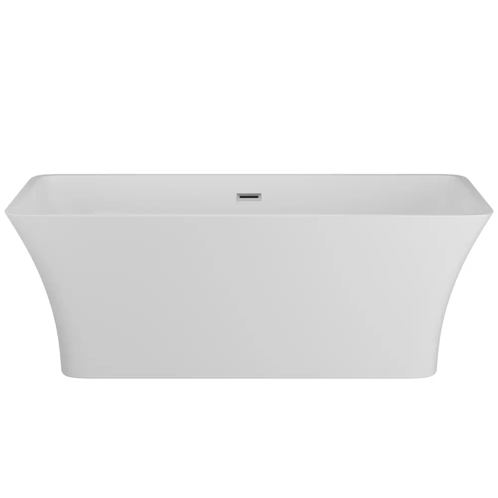 Фото 2 Ванна Bauedge Pure отдельностоящая акриловая 150x75 белая, в комплекте со сливом-переливом Фото 2 Ванна Bauedge Pure отдельностоящая акриловая 150x75 белая, в комплекте со сливом-переливом