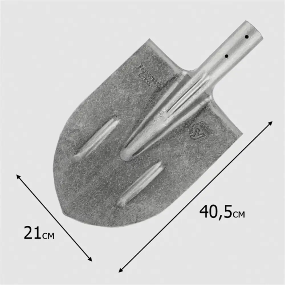 Фото 2 Лопата штыковая Урожайная сотка О0489 S506-4 21 см сталь Фото 2 Лопата штыковая Урожайная сотка О0489 S506-4 21 см сталь