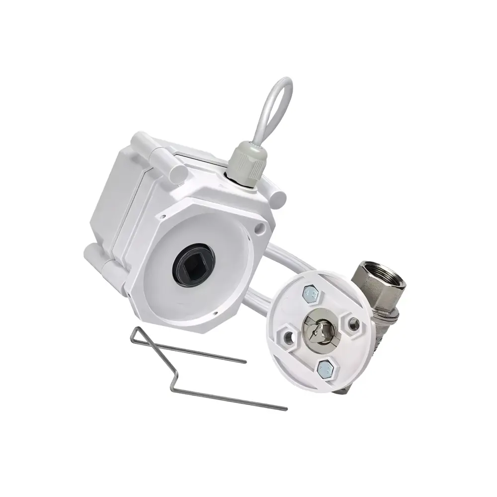 Фото 6 Кран шаровой с электроприводом Gidrolock Ultimate Tiemme DN15 PN40 1/2" ВР 220В BS ABS-пластик/алюминий 11092011 Фото 6 Кран шаровой с электроприводом Gidrolock Ultimate Tiemme DN15 PN40 1/2" ВР 220В BS ABS-пластик/алюминий 11092011