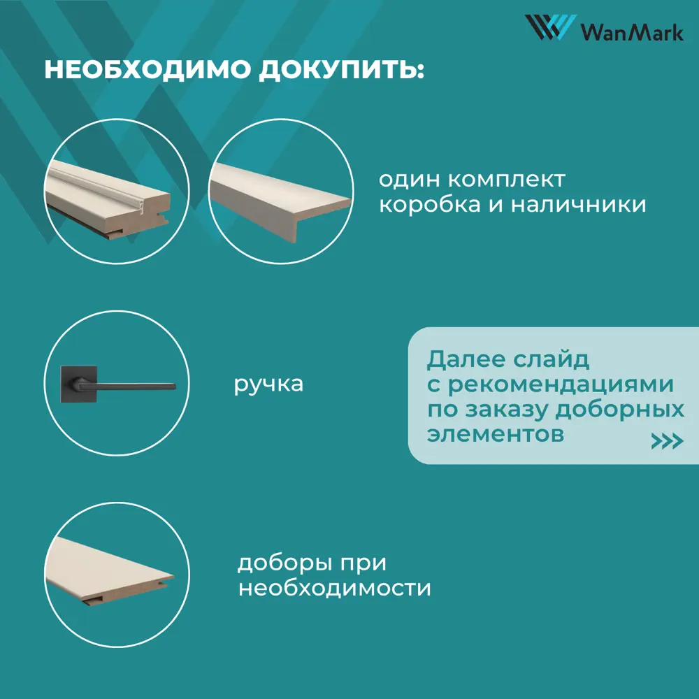 Фото 12 Дверь межкомнатная Wanmark Стефани-22 глухая 55х190см эмаль цвет авангард с врезкой с замком и петлями