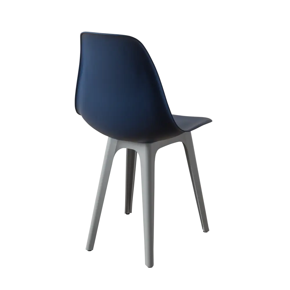 Фото 6 Стул Derstuhl Plast grey DSL044.217.2 45x82x46 см полипропилен цвет темно-синий Фото 6 Стул Derstuhl Plast grey DSL044.217.2 45x82x46 см полипропилен цвет темно-синий