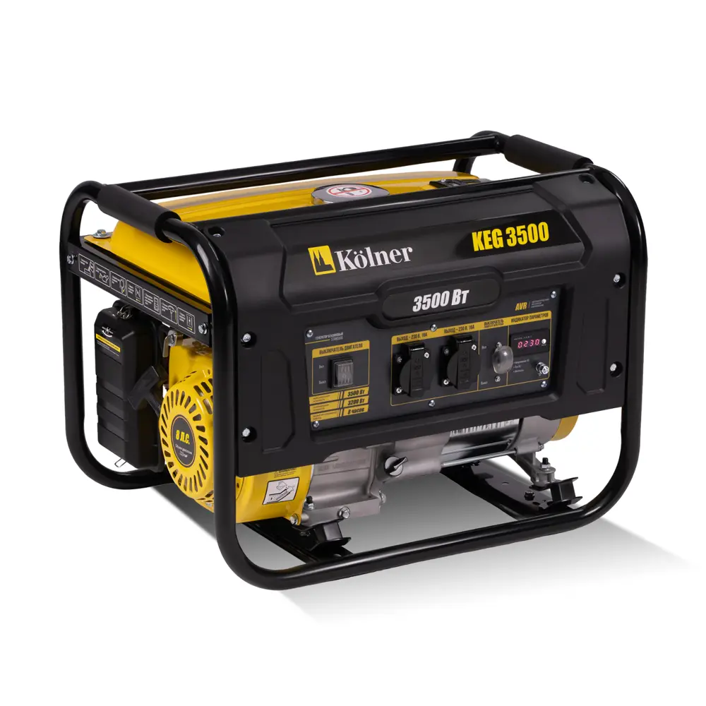 Фото Генератор бензиновый Kolner KEG 3500, 3.5 кВт Фото Генератор бензиновый Kolner KEG 3500, 3.5 кВт
