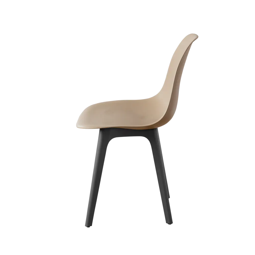 Фото 5 Стул Derstuhl Plast dark grey DSL044.310.2 45x82x46 см полипропилен цвет черный Фото 5 Стул Derstuhl Plast dark grey DSL044.310.2 45x82x46 см полипропилен цвет черный