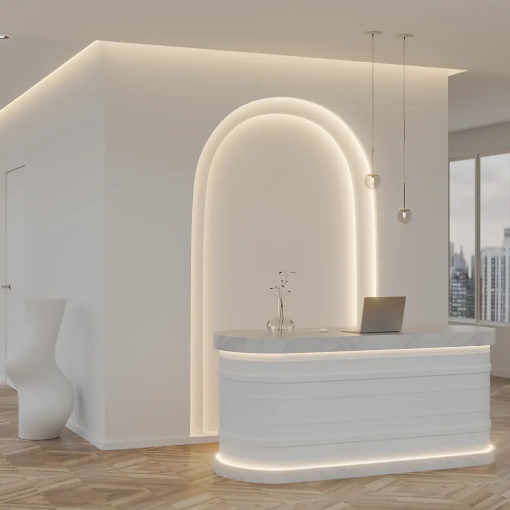 Фото 12 Светодиодная лента для контурной подсветки Apeyron LED COB 24В 8 мм 5м 15 Вт/м 560диод/м 1200 лм/м 3000 К теплый свет