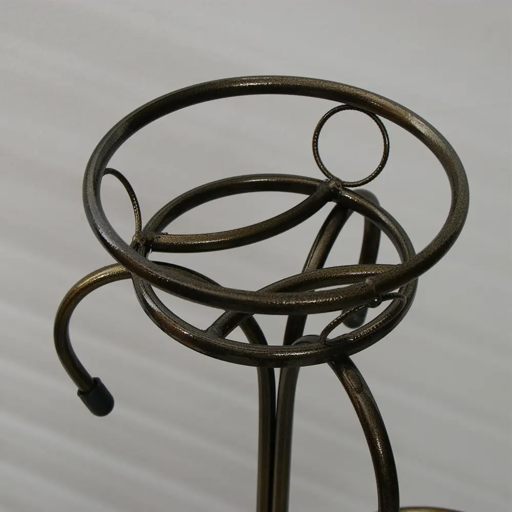 Фото 2 Подставка для цветов напольная Сима-ленд Маркиз 9433070 на 4 горшка 13x13 см металл бронзовый