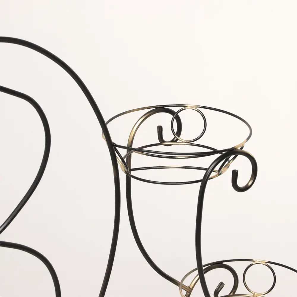 Фото 4 Подставка для цветов Сима-ленд Журавль-4 7444705 17x17 см металл черный Фото 4 Подставка для цветов Сима-ленд Журавль-4 7444705 17x17 см металл черный