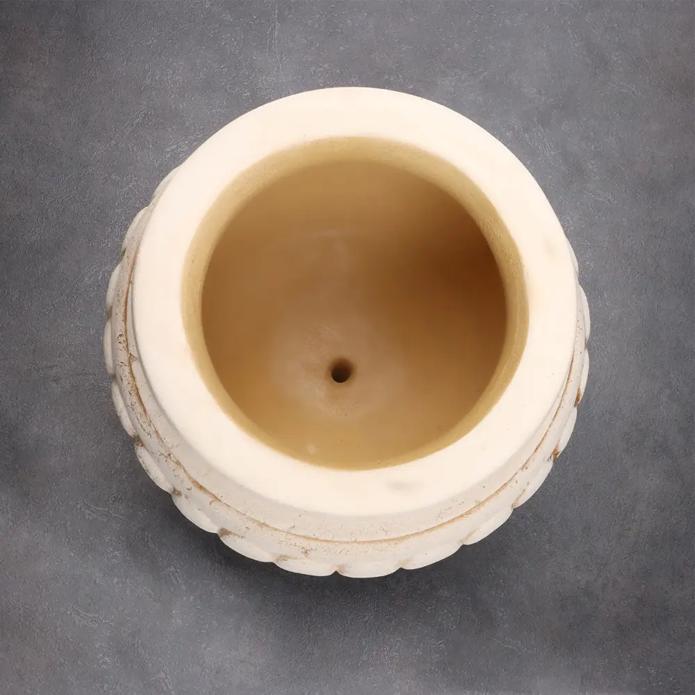 Фото 4 Вазон Хорошие Сувениры Юлий 7674634 33x40 см 10 л бежевый Фото 4 Вазон Хорошие Сувениры Юлий 7674634 33x40 см 10 л бежевый