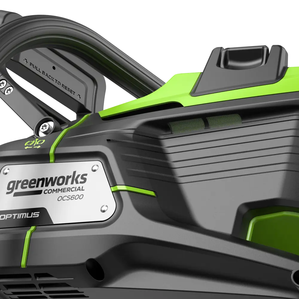Фото 2 Цепная пила аккумуляторная Greenworks Ocs600 82 В шина 45.7 см АКБ и ЗУ не в комплекте Фото 2 Цепная пила аккумуляторная Greenworks Ocs600 82 В шина 45.7 см АКБ и ЗУ не в комплекте