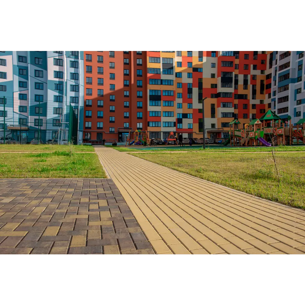 Фото 7 Плитка тротуарная Braer 200x100x40мм комплект 5 паллет 97.2м² цвет сolor мix мальва с доставкой и выгрузкой манипулятором Фото 7 Плитка тротуарная Braer 200x100x40мм комплект 5 паллет 97.2м² цвет сolor мix мальва с доставкой и выгрузкой манипулятором