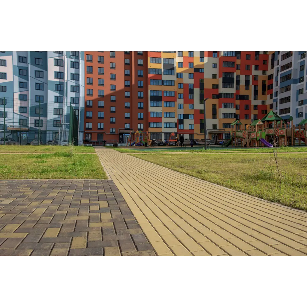 Фото 7 Плитка тротуарная Braer 200x100x60мм комплект 5 паллет 64.8м² цвет сolor мix мальва с доставкой и выгрузкой манипулятором Фото 7 Плитка тротуарная Braer 200x100x60мм комплект 5 паллет 64.8м² цвет сolor мix мальва с доставкой и выгрузкой манипулятором