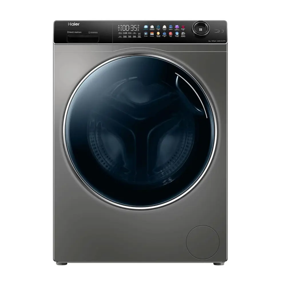 Фото Стиральная машина Haier Hw80-b14279s 60x85x44 см 8 кг цвет серебристый Фото Стиральная машина Haier Hw80-b14279s 60x85x44 см 8 кг цвет серебристый