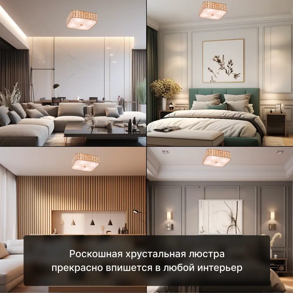 Фото 4 Люстра потолочная Citilux Портал CL324242 E14 4 лампы 11 м² Фото 4 Люстра потолочная Citilux Портал CL324242 E14 4 лампы 11 м²