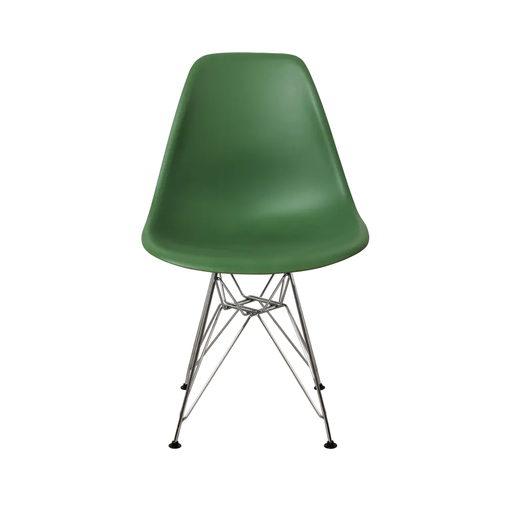 Фото 4 Кухонный стул Derstuhl Chrom 45x82x45 см полипропилен цвет темно-зеленый Фото 4 Кухонный стул Derstuhl Chrom 45x82x45 см полипропилен цвет темно-зеленый