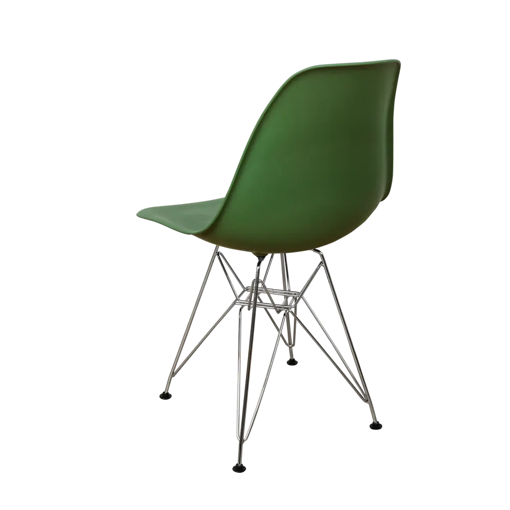 Фото 6 Кухонный стул Derstuhl Chrom 45x82x45 см полипропилен цвет темно-зеленый Фото 6 Кухонный стул Derstuhl Chrom 45x82x45 см полипропилен цвет темно-зеленый