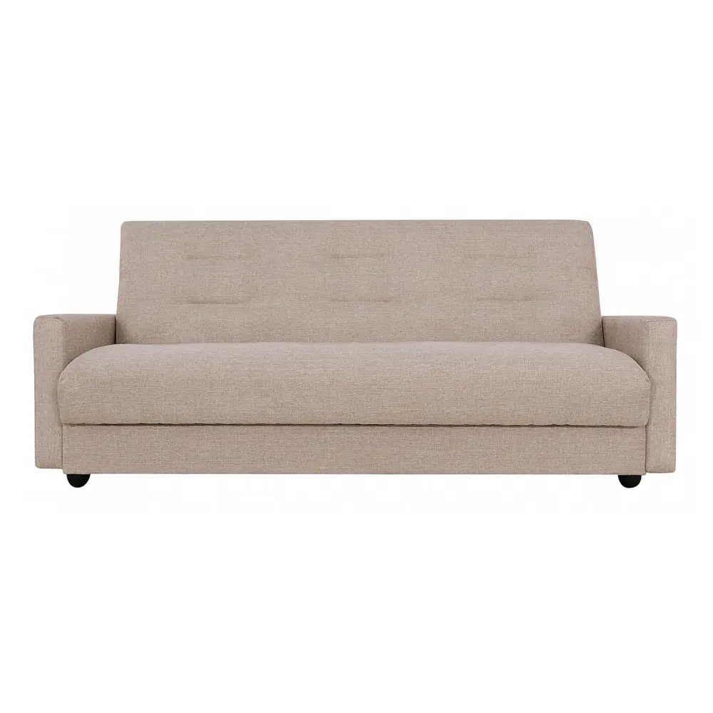 Фото Диван раскладной Meblines Милан 215x96x95 см текстиль цвет текстиль бежевый