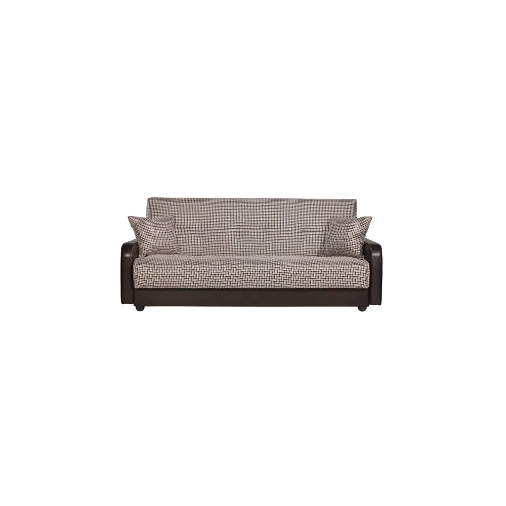 Фото 6 Диван раскладной Meblines Лондон 215x90x90 см рогожка цвет inario микс коричневый