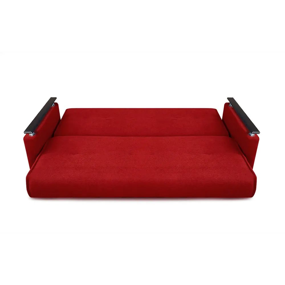 Фото 5 Диван раскладной Meblines Милан Люкс 215x96x95 см велюр цвет астра красная Фото 5 Диван раскладной Meblines Милан Люкс 215x96x95 см велюр цвет астра красная