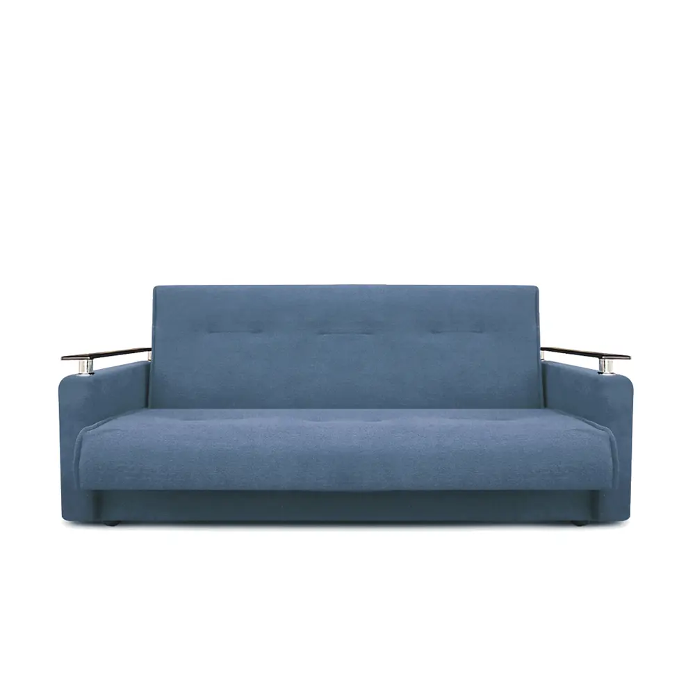 Фото Диван раскладной Meblines Милан Люкс 215x96x95 см велюр цвет астра серая Фото Диван раскладной Meblines Милан Люкс 215x96x95 см велюр цвет астра серая