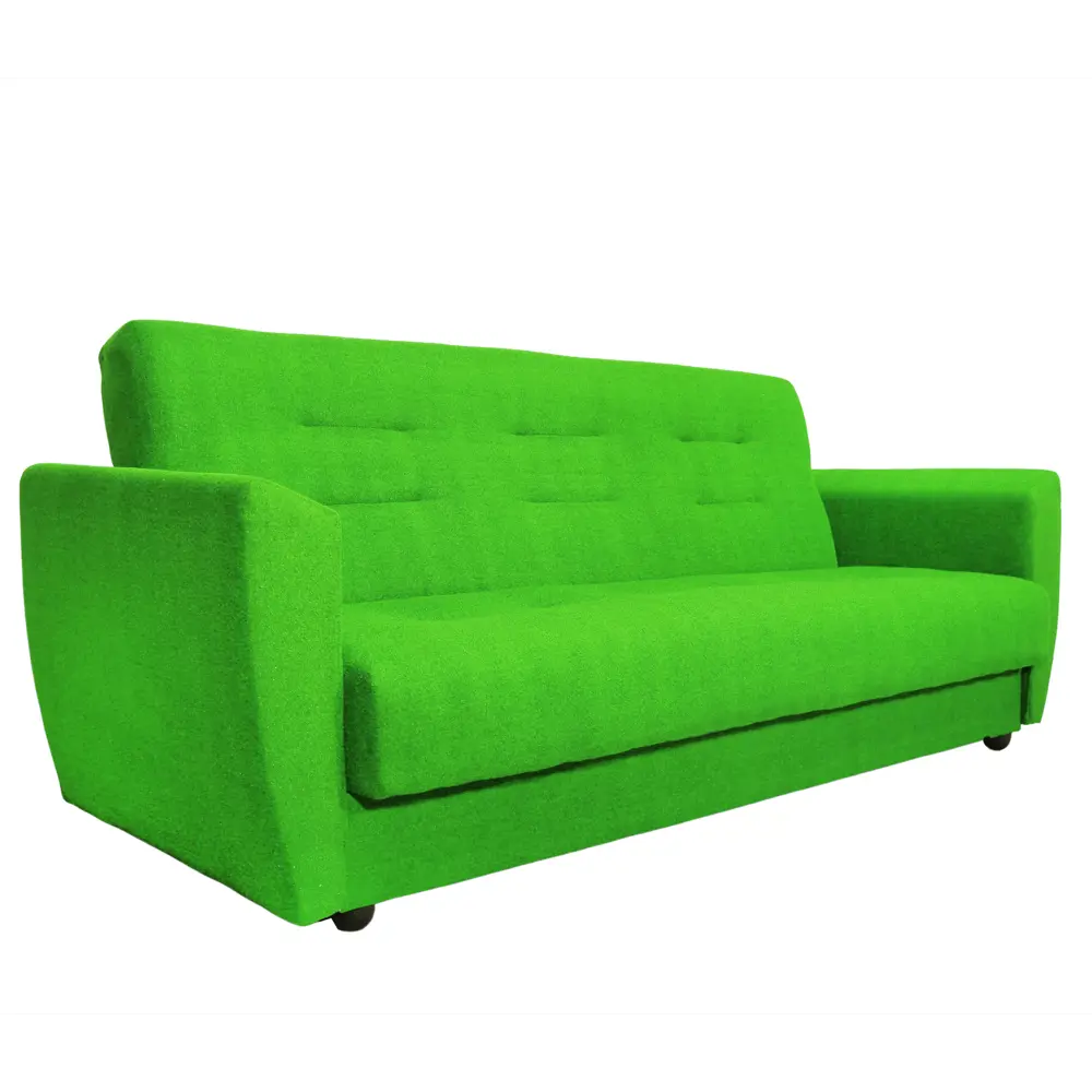 Фото 2 Диван раскладной Meblines Лира 220x90x90 см велюр цвет астра зеленая Фото 2 Диван раскладной Meblines Лира 220x90x90 см велюр цвет астра зеленая