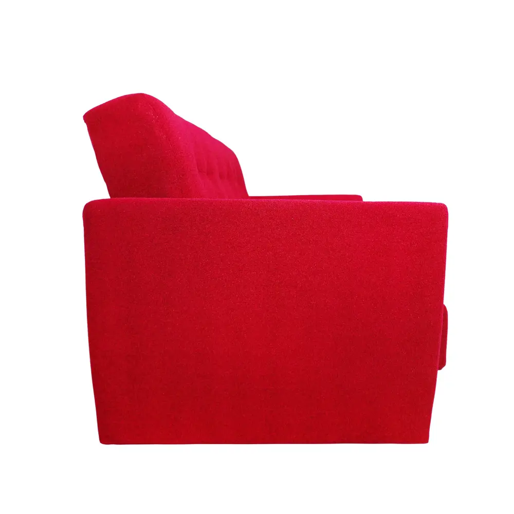 Фото 4 Диван раскладной Meblines Лира 220x90x90 см велюр цвет астра красная Фото 4 Диван раскладной Meblines Лира 220x90x90 см велюр цвет астра красная