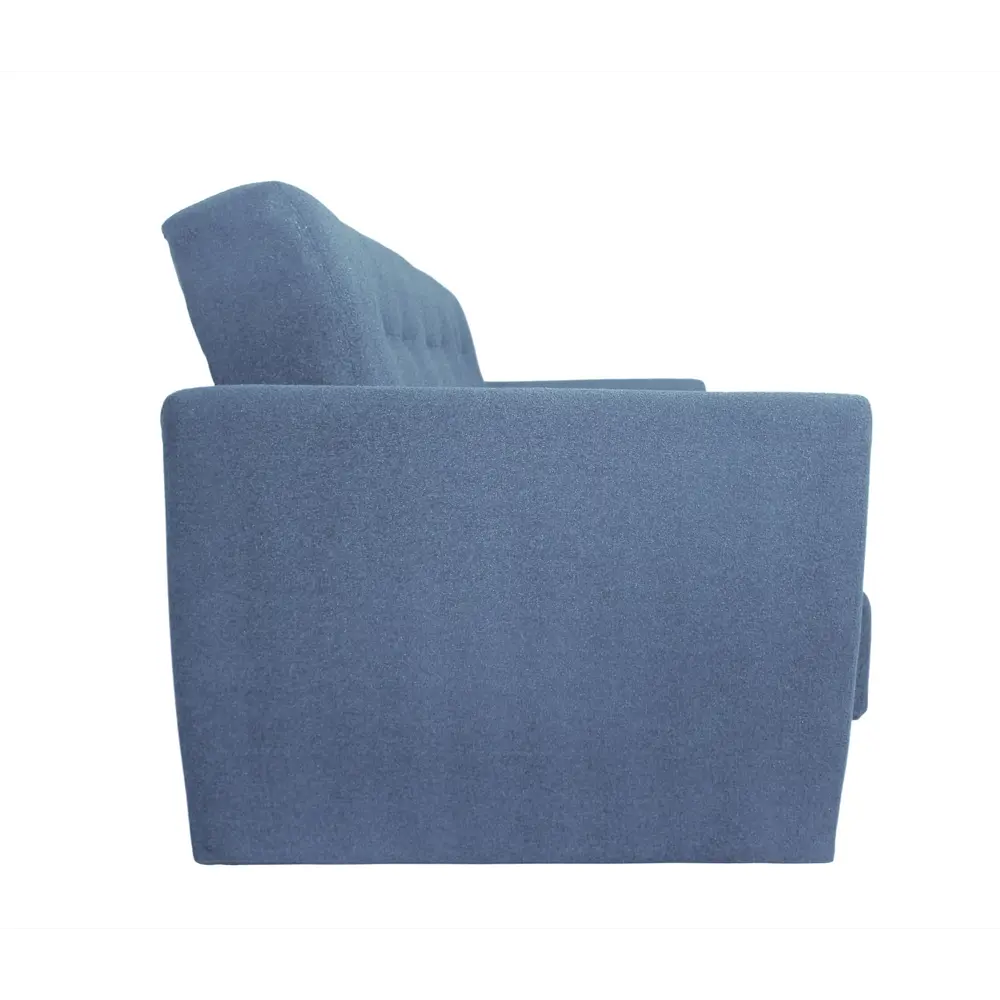 Фото 4 Диван раскладной Meblines Лира 220x90x90 см велюр цвет астра серая Фото 4 Диван раскладной Meblines Лира 220x90x90 см велюр цвет астра серая