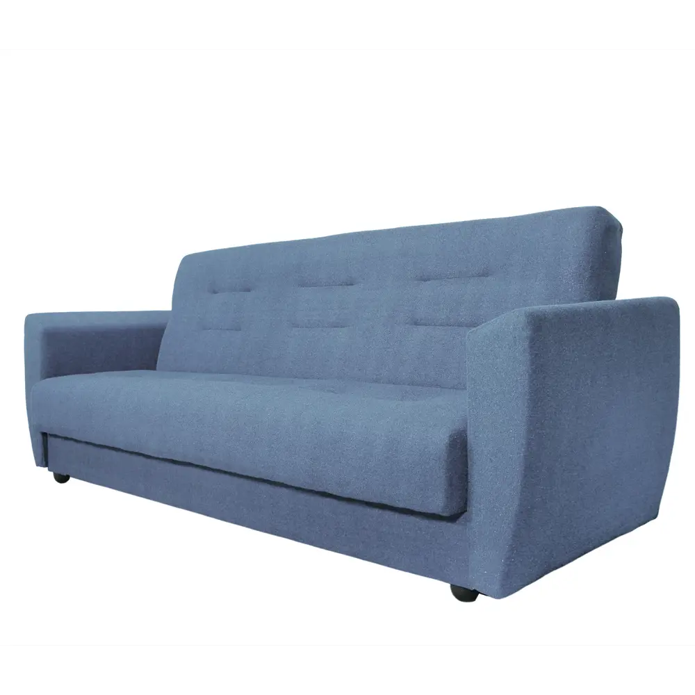 Фото 3 Диван раскладной Meblines Лира 220x90x90 см велюр цвет астра серая Фото 3 Диван раскладной Meblines Лира 220x90x90 см велюр цвет астра серая