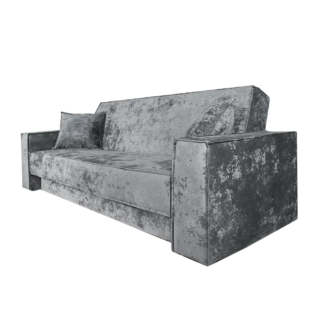 Фото 3 Диван раскладной Meblines Лофт 236x90x90 см велюр цвет плюш own 16/коричневый Фото 3 Диван раскладной Meblines Лофт 236x90x90 см велюр цвет плюш own 16/коричневый