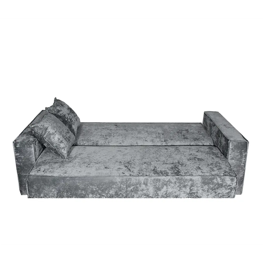 Фото 5 Диван раскладной Meblines Лофт 236x90x90 см велюр цвет плюш own 16/коричневый Фото 5 Диван раскладной Meblines Лофт 236x90x90 см велюр цвет плюш own 16/коричневый