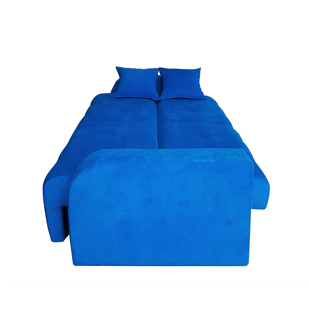 Фото 5 Диван раскладной Meblines Марсель 236x90x95 см велюр цвет синий Фото 5 Диван раскладной Meblines Марсель 236x90x95 см велюр цвет синий