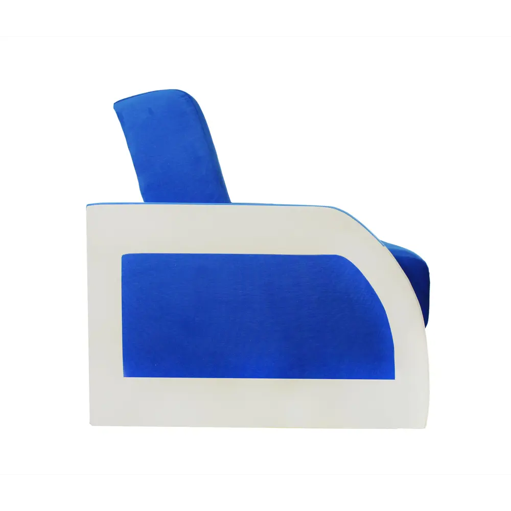 Фото 4 Диван раскладной Meblines Феникс 220x100x90 см велюр цвет кабрио синий Фото 4 Диван раскладной Meblines Феникс 220x100x90 см велюр цвет кабрио синий