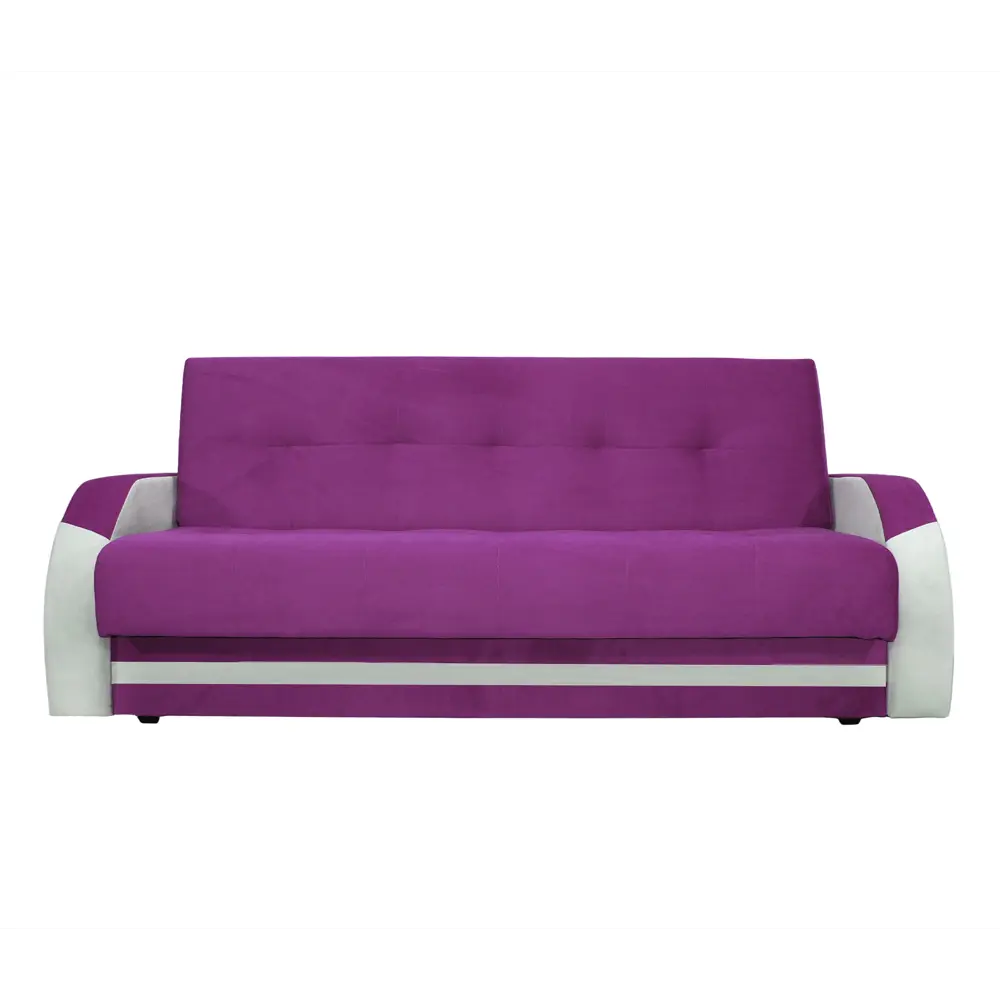 Фото Диван раскладной Meblines Феникс 220x100x90 см велюр цвет кабрио фиолетовый Фото Диван раскладной Meblines Феникс 220x100x90 см велюр цвет кабрио фиолетовый