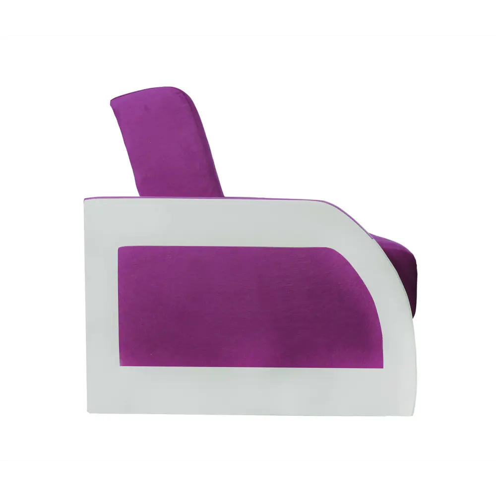 Фото 4 Диван раскладной Meblines Феникс 220x100x90 см велюр цвет кабрио фиолетовый Фото 4 Диван раскладной Meblines Феникс 220x100x90 см велюр цвет кабрио фиолетовый