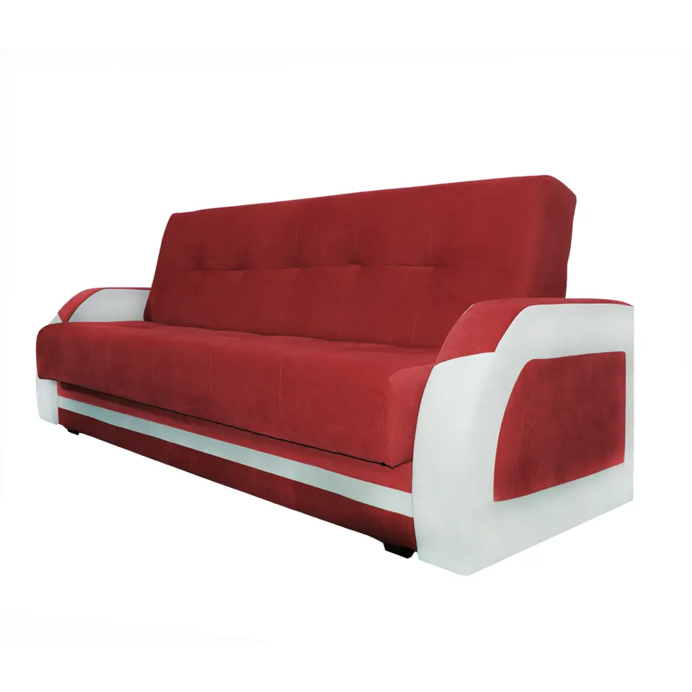 Фото 3 Диван раскладной Meblines Феникс 220x107x97 см велюр цвет кабрио красный Фото 3 Диван раскладной Meblines Феникс 220x107x97 см велюр цвет кабрио красный