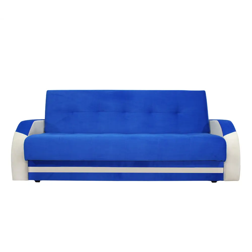 Фото Диван раскладной Meblines Феникс 220x107x97 см велюр цвет кабрио синий Фото Диван раскладной Meblines Феникс 220x107x97 см велюр цвет кабрио синий