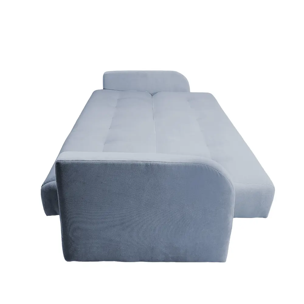 Фото 5 Диван раскладной Meblines Лондон люкс 215x100x100 см велюр цвет серый Фото 5 Диван раскладной Meblines Лондон люкс 215x100x100 см велюр цвет серый